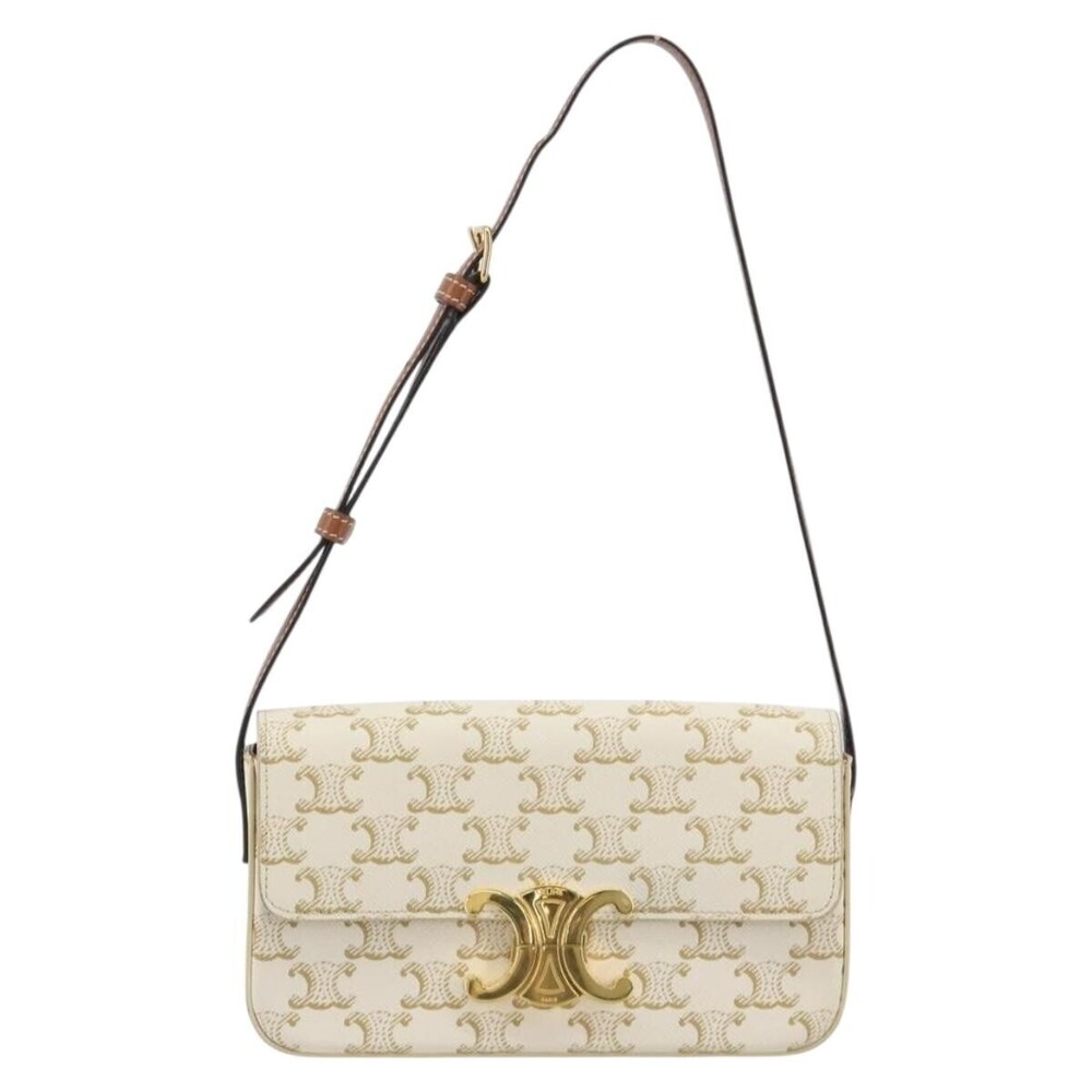 Celine Triomphe Strap Bag monogram canvas